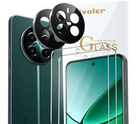iVoler Vetro Temperato per Realme 12 4G / Realme 12 Plus 5G, 2 Pezzi Pellicola Protettiva con 2 Pezzi Pellicola Fotocamera, Durezza 9H, Anti Graffio, HD Chiaro, Senza Bolle