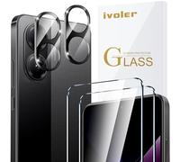 iVoler Vetro Temperato per Xiaomi Poco X7 PRO 5G, 2 Pezzi Pellicola Protettiva con 2 Pezzi Pellicola Fotocamera, Durezza 9H, Anti Graffio, HD Chiaro, Senza Bolle