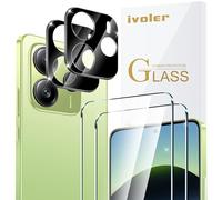 iVoler Vetro Temperato per Xiaomi Redmi Note 14 4G (Non per Redmi Note 14 5G), 2 Pezzi Pellicola Protettiva con 2 Pezzi Pellicola Fotocamera, Durezza 9H, Anti Graffio, HD Chiaro, Senza Bolle
