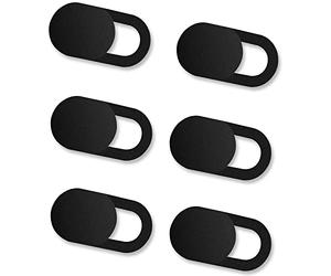 iVoler Webcam Cover, [3 Pezzi] Copri Webcam Slider Copertura Webcam Ultra Sottile Camera Cover per Laptop, PC, Computer Portatile, Phone, Tablet, Smartphones, Noteboook PRO - (Nero)