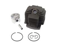 IVOOJA Kit cilindro pistone 44 mm adatto per decespugliatore Kawasaki TH048D TH48 KBH48A KBH48B KBL48A