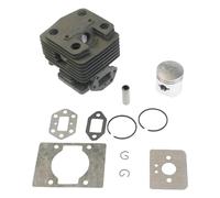 IVOOJA Kit cilindro pistone adatto per decespugliatore Husqvarna 236R 513RB 532RBS Zenoah RedMax BC3400 BC340 BC3401 BC3402 BC3410 BC3500 BK3400 BK3401 BK3402