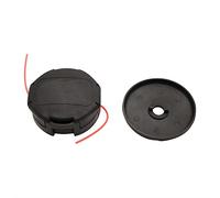 IVOOJA Testa per decespugliatore Echo SpeedFeed 400 serie SRM, albero dritto, mangime per erbacce (10 mm x 1,25 mm sinistra)