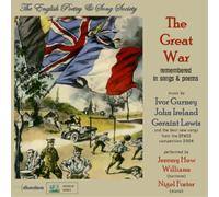 Ivor Gurney The Great War Remembered in Songs & Poems (CD) Album