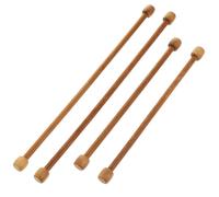 Ivory Bamboo Tapestry Poles 4Pcs Reusable Rods for DIY Woven Banner Hanging