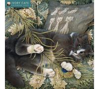 Ivory Cats - Lesley Anne Ivorys Katzen 2026 - Original Flame Tree Publishing-Kalender [Kalender]: Original Flame Tree Publishing-Kalender [Kalender]