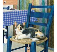 Ivory Cats - Lesley Anne Ivorys Katzen 2027 - Original Flame Tree Publishing-Kalender [Kalender]: Original Flame Tree Publishing-Kalender [Kalender]