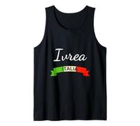 Ivrea Bandiera Italia Italia Souvenir Regalo Coordinato Italiano Canotta