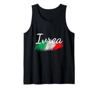 Ivrea Bandiera Italia Italia Souvenir Regalo Coordinato Italiano Canotta