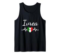 Ivrea Bandiera Italia Italia Souvenir Regalo Coordinato Italiano Canotta