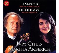 Ivry Gitlis & Martha Argerichfranck Debussy Violin...Japan CD Ltd Ed Ivry Gitlis