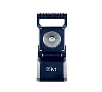 ivt Lampada da lavoro a LED PL-828, 5 W, 350 lm, batteria agli ioni di litio, 4,4 Ah, funzione luce di emergenza, IP54, resistente, resistente agli spruzzi, angolo di diffusione 70°