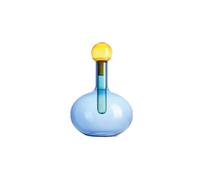 Ivv Chemical, bottiglia in vetro borosilicato base blu, fiala verde, tappo ambra - h. 27,5 cm Chemical, bottiglia in vetro borosilicato base blu, fiala verde, tappo ambra - h. 27,5 cm