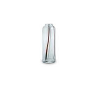 Ivv Empire, vaso trasparente con bacchette bianco/nero h38 cm Empire, vaso trasparente con bacchette bianco/nero h38 cm