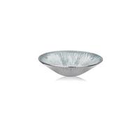Ivv Lirica, Coppa in vetro decoro argento argentato 25 cm Lirica, Coppa in vetro decoro argento argentato 25 cm