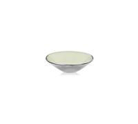 Ivv Lirica, Coppetta in vetro decoro bianco panna argentato 19 cm Lirica, Coppetta in vetro decoro bianco panna argentato 19 cm