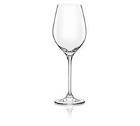 IVV mod. VIZIO Calice Vino BIANCO cl 36 in vetro trasparente pz 6