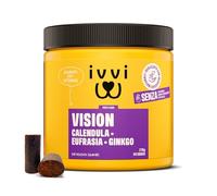 ivvi Vision - Snack per la cura degli occhi del cane | Con DHA, astaxantina, mirtillo & eufrasia | Supporta il comfort oculare e la retina | 60 snack morbidi (270g)