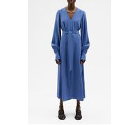 IVY OAK Dionne Short Ankle Length Midi Dress Ocean Blue Taglia: 32 | Abiti Midi Outlet | Donna | Blu
