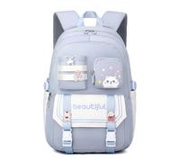 IvyH Zaino Scuola Elementare e Media - Zainetto Bambina 8 ai 16 anni, Zaino Elementari per Ragazze Kawaii Casual Impermeabile Grande Capacità, Zaino da Viaggio -Blu