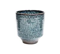 Ivyline Fioriera per orchidee reattiva smaltata, impermeabile, resistente e decorativa, elegante vaso rotondo per la casa e per interni, in terracotta, 13 cm x 13 cm