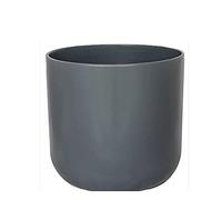 Ivyline Vaso per Piante, Ceramica, Grigio, 13.5 cm