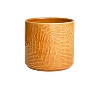 Ivyline Vaso per piante, in ceramica, senape, medio