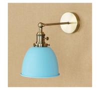 IvyLoutish Lampade da Parete retrò in Ottone per Sala da Pranzo, Lampada a Braccio Industriale Vintage a LED Edison da 4W per Scale, Moderna