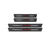 IVYMEIMEI 4Pezzi Battitacco Auto per Citroen C4 Cactus 2018-2024, Pellicola per Bagagliaio Auto Prevenire L'Usura AntiGraffio Styling Accessori