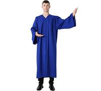 IvyRobes Abito da Coro della Chiesa Abito da Battesimo per la Cresima del Clero Costume di Halloween Royal Blue 54(5'9"-5'11")