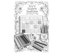 Ivy's Superb Swatches: A Practical Color Reference Workbook for Adult Coloring Enthusiasts