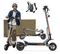 IWAFO IS2 PRO Scooter elettrico 1200W Potenza di picco 48V16AH Set di grandi dimensioni Scooter elettrico da città Set LED Fuoco E-Scooter portatile