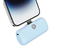 iWALK Caricatore Portatile 4800mAh[2024 Upgrade], Power Bank Ricarica Rapida con Display LED Compatibile con iPhone 14/14 Pro Max/13/12/11/SE/XR/8/7/6s, Blu