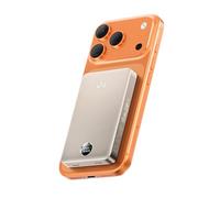 iWALK Magnetisches Powerbank, Qi2 zertifiziert 15W Magnetisches Ladegerät mit LED Display, 30W PD Schnellladung, 10.000mAh Akku Pack, Ergonomisches Design, für iPhone 16/15/14/13/12 Serie