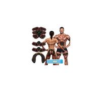 iWarmbase Elettrostimolatore Muscolare - EMS Elettrostimolatore Addominali,6 modalità e 19 intensità, Stimolatore Muscolare Glutei/Addome/Braccia/Gambe