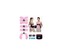 iWarmbase Elettrostimolatore Muscolare - EMS Elettrostimolatore Addominali,6 modalità e 19 intensità, Stimolatore Muscolare Glutei/Addome/Braccia/Gambe