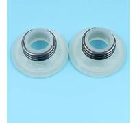 IWBR Ingranaggio a Vite Senza fine pignone Pompa Olio 2 Pezzi Adatto for Jonsered 2141 2145 2150 CS2141 CS2145 CS2150 CS2245 CS2250 CS2245S for Sega a Catena McCulloch CS450