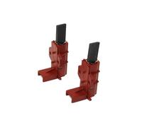 iwe7145 - Spazzole in carbonio per lavatrice, 2 pezzi, colore: Rosso