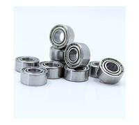 IWEBQSAP 10 Pezzi 684ZZ Cuscinetti di Piccole Dimensioni 4x9x4 mm 684Z P0 Cuscinetti a Sfere in Acciaio Cromato(50Pcs)