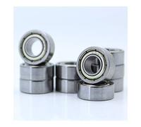 IWEBQSAP 10 Pezzi 686ZZ Cuscinetti di Piccole Dimensioni 686Z P0 Cuscinetti a Sfere in Acciaio al Cromo 6x13x5 mm(100Pcs)