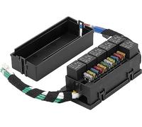 IWEBQSAP Cablaggio Presa relè a 11 Vie 6 Vie 5 Pin Scatola Porta relè 40A 12V e portafusibili a Lama a 11 Vie for Automotive e Marine