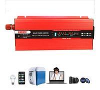 IWEBQSAP Inverter da 500 W a 2000 W, convertitore da CC a CA da 12 V/24 V a 110 V/240 V for Auto con Cavo for Presa accendisigari e Morsetti for Batteria, 1500 W-24 V a 240 V(1500W,12Vto110V)