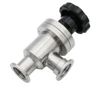 IWEBQSAP valvola a Sfera in Acciaio Inox Tipo L Manuale valvola deflettore for Vuoto Elevato valvola ad Angolo valvola a Cerniera for Vuoto valvola di Sicurezza Gas KF16 KF25 KF40 KF50 1 pz(KF40)