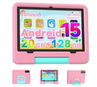 IWEGGO Android 15 Kids Tablet, Tablet da 10 pollici per bambini, 18 GB di RAM+128 GB di ROM (MAX 2TB), HD Eye-Care Touch Screen, giochi, controllo genitori, tablet quad-core da 2,0 GHz per bambini con