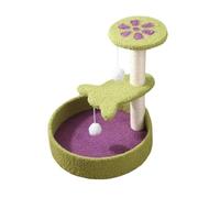 IWENZHKPA Albero Gatti Torre per Albero per Gatti Tiragraffi per Struttura per Arrampicata per A Tre Strati Bicolore Lettiera per Piattaforma per Saltare per Mobili