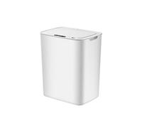 IWENZHKPA Pattumiere Sensore touchless Spazzatura del Cestino 14L della con sensore Coperchio di Riciclaggio e rifiuti for la Cucina/Soggiorno Blu-Blu Bidone Spazzatura Interno(White)