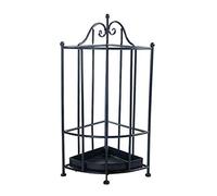 IWENZHKPA Portaombrelli Portaombrelli in Ferro Battuto Portaombrelli da Corridoio Home Restaurant Portaombrelli Creativi Portaombrelli Secchio Contenitore Ombrelli(Black)