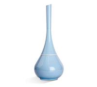 IWENZHKPA Spazzolone WC Portascopino E WC da Bagno Set Completamente Chiuso Staccabile Vaso Scopino Bagno(Blue)
