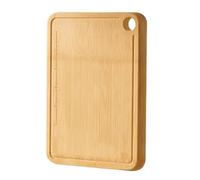 IWENZHKPA Tagliere Tagliere in bambù per Cucina, con Segno di Spunta E Foro per La Maniglia Scanalatura per Il Succo per Carne da Cucina(39 * 28 * 1.8cm)