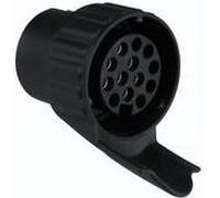IWH 010212 adattatore per rimorchio spina a 13 poli - presa a 7 poli plastica (010212) NEW
